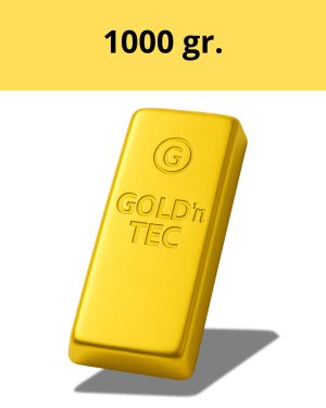 Barra de Ouro de 1000 Gramas